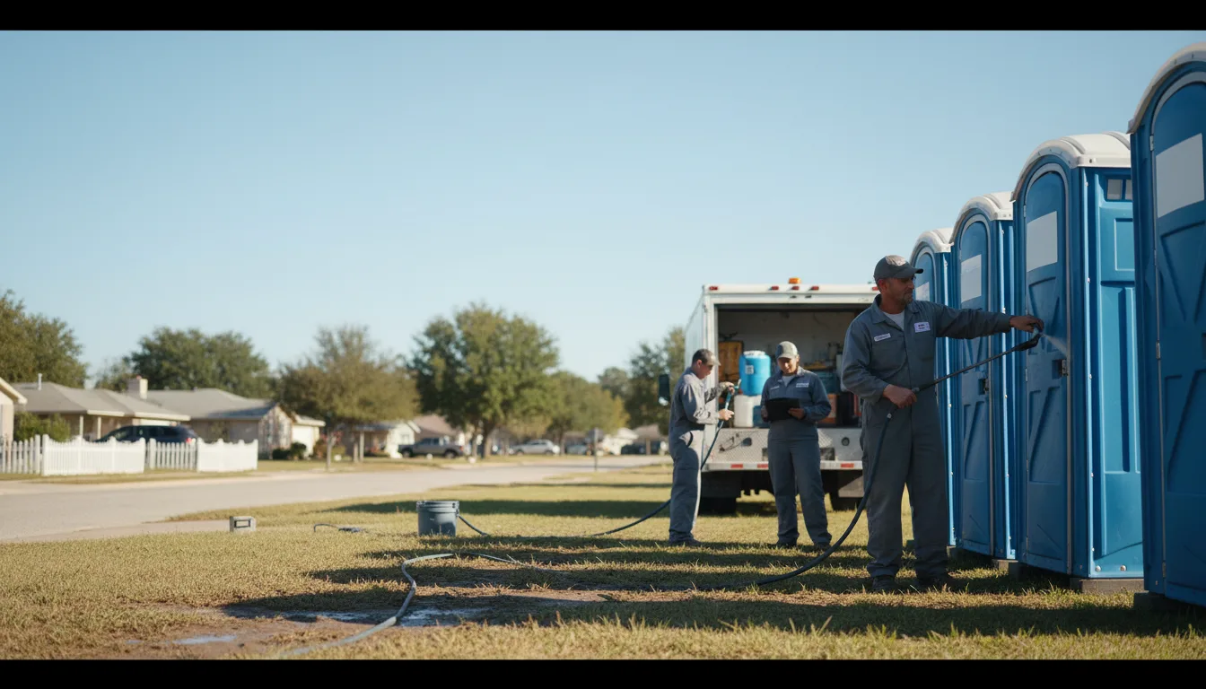 Long-Term Portable Toilet Rental in Greensboro, AL near me